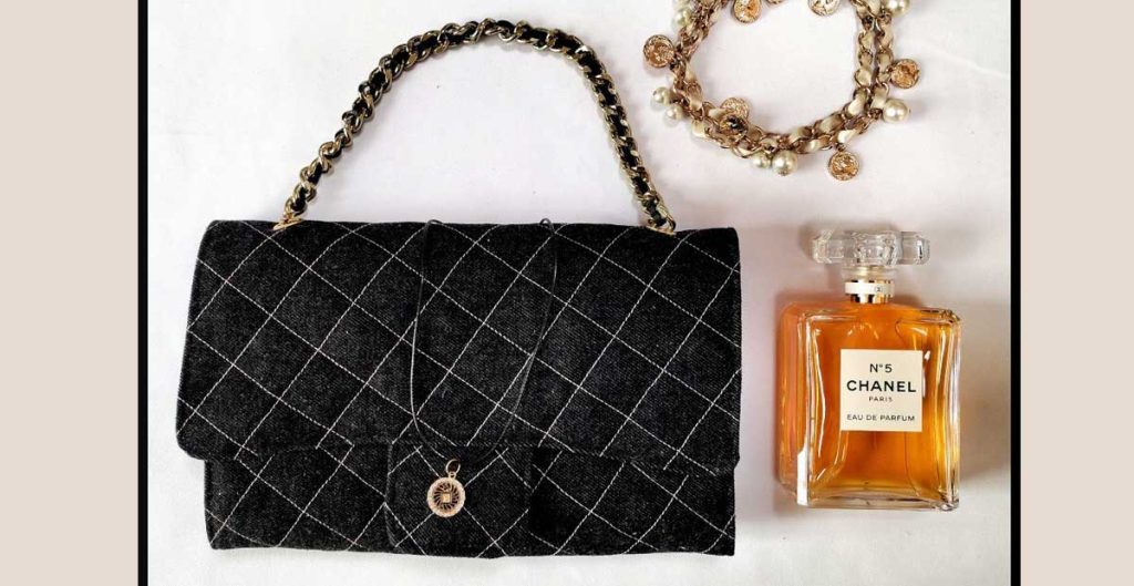 DIY Chanel tas dupe, patroon van Bernina