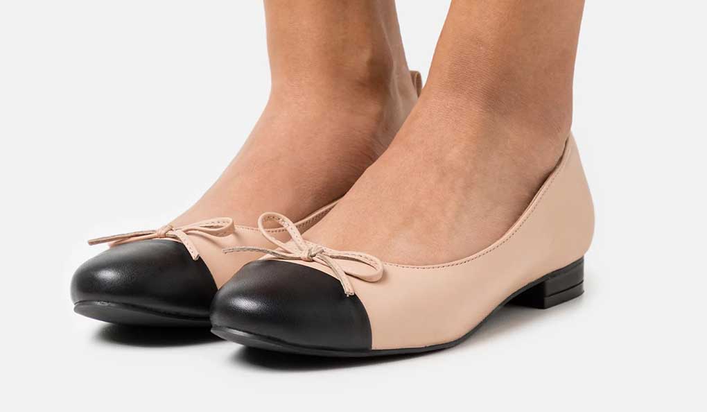 Anna Field Chanel ballerina dupes