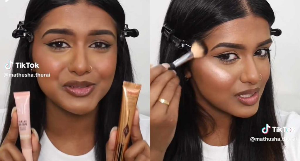 Charlotte Tilburry Beauty Wand e.l.f. dupe tested by mathusha.thurai