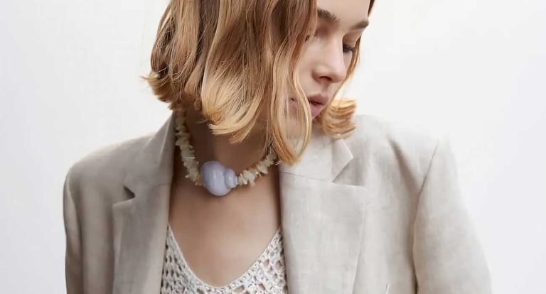 Mango viral linnen blazer