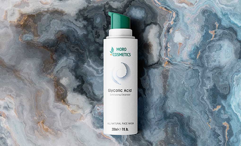 Moro Cosmetics Glycolic Acid Face Wash sample