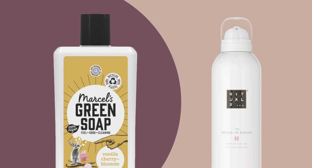 Ritual of Sakura dupe: Marcel's Green Soap Albert Heijn