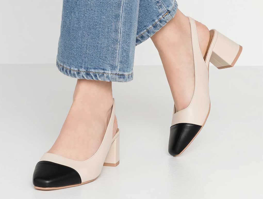 Zalando Ruby Shoes by Cotton On chanel slingback dupes