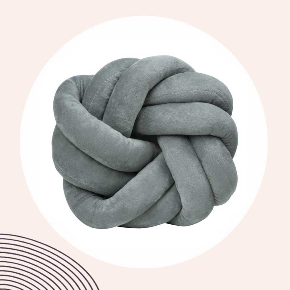 Blokker Quvio knot kussen