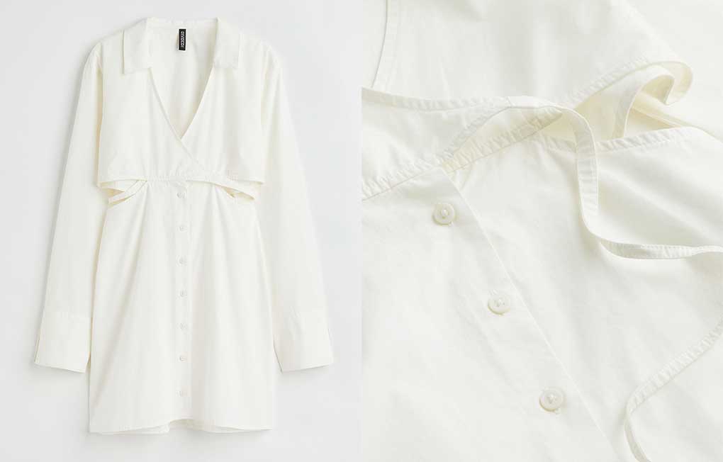 H&M Jacquemus lookalike jurk