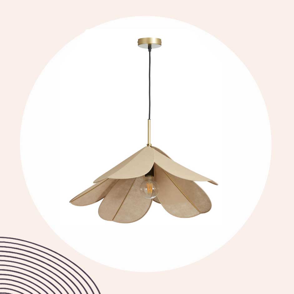 Kwantum bloemen lamp