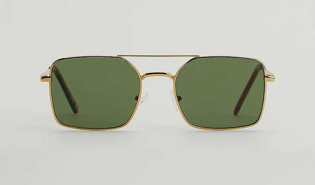 NA-KD vierkante zonnebril