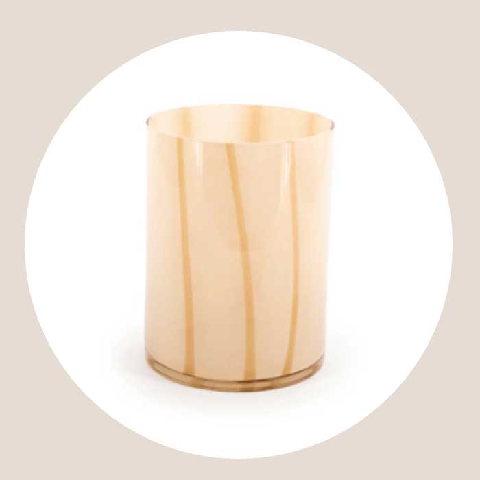 Bo Boo Hurricane Niala vaas beige