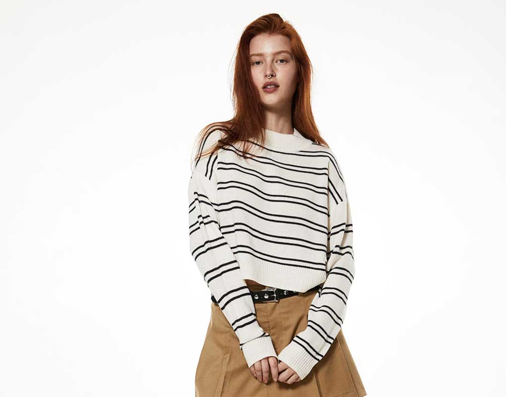 H&M gestreepte trui