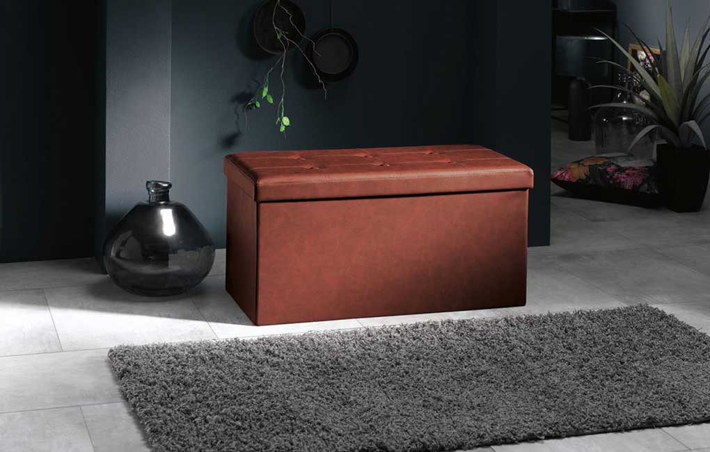 Lidl lederlook opberbank
actie knallers