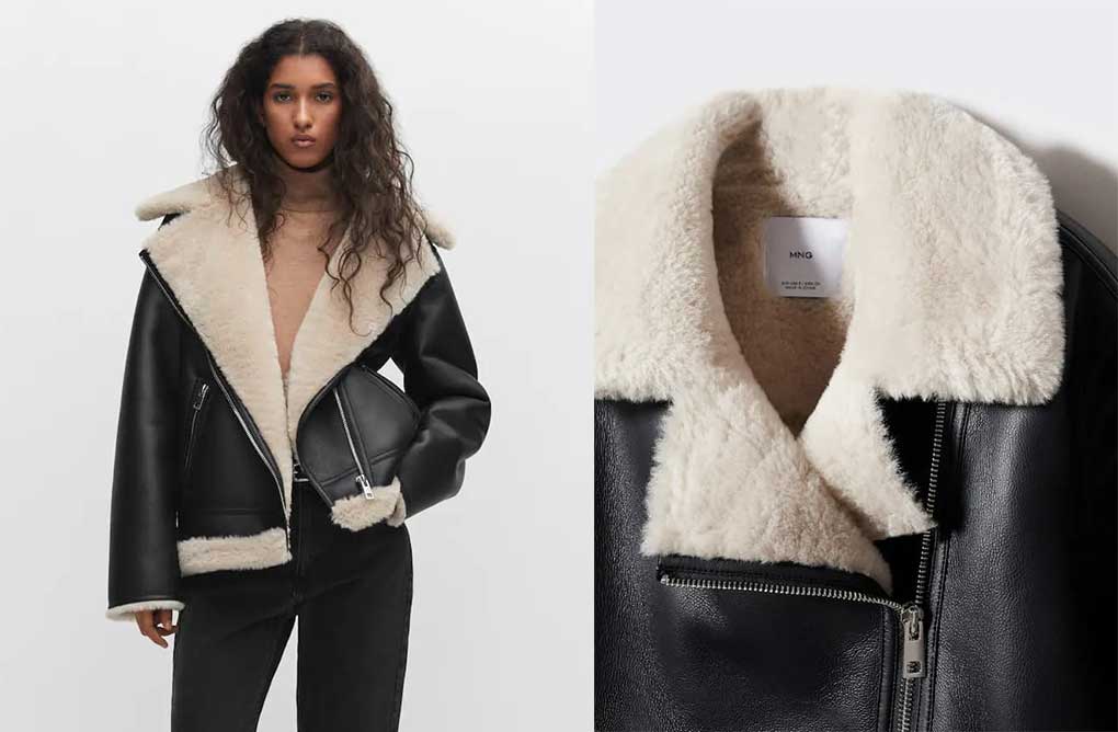 Mango aviator jas