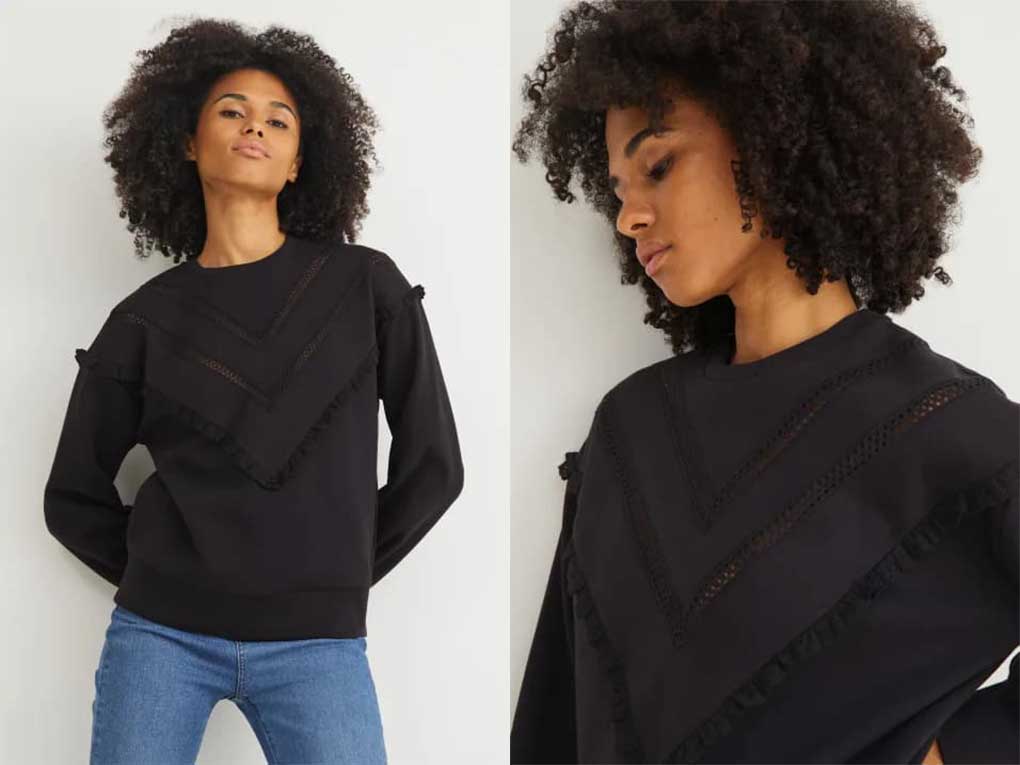 Stijlvolle basics sweatshirt C&A