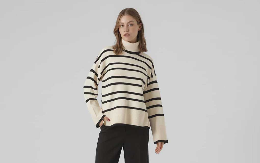 Vero moda Toteme dupe gestreepte coltrui