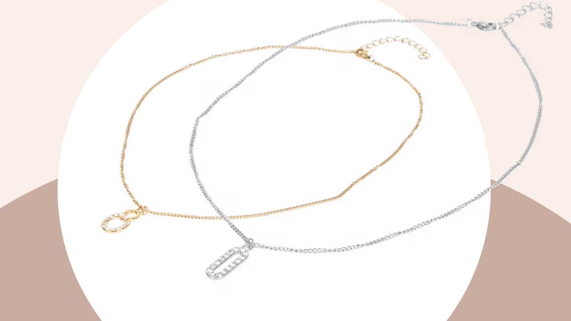 Action Swarovski ketting