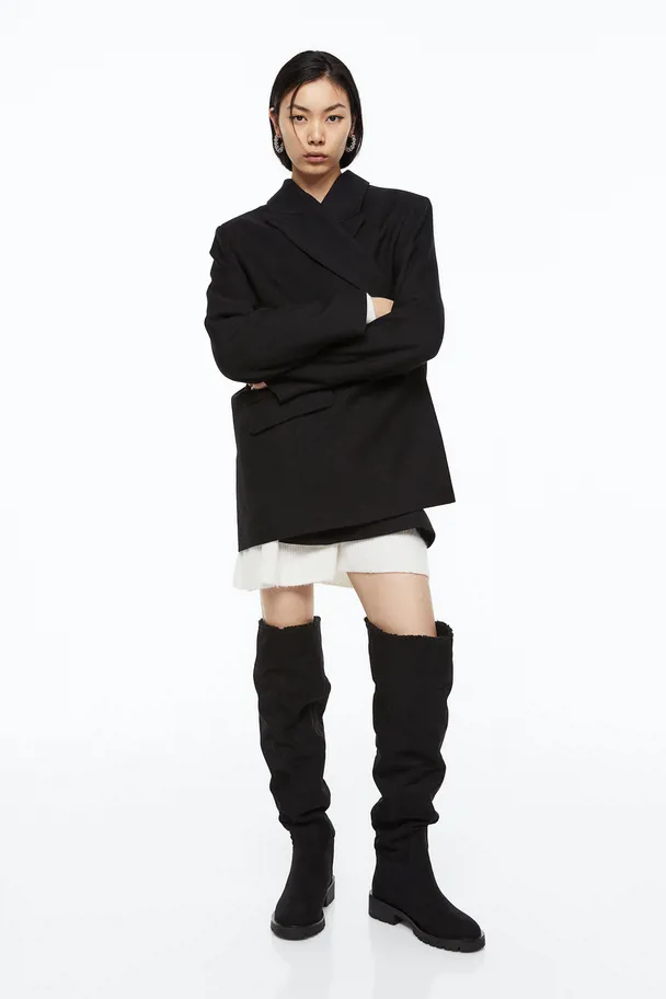 H&M outlet gevoerde boots