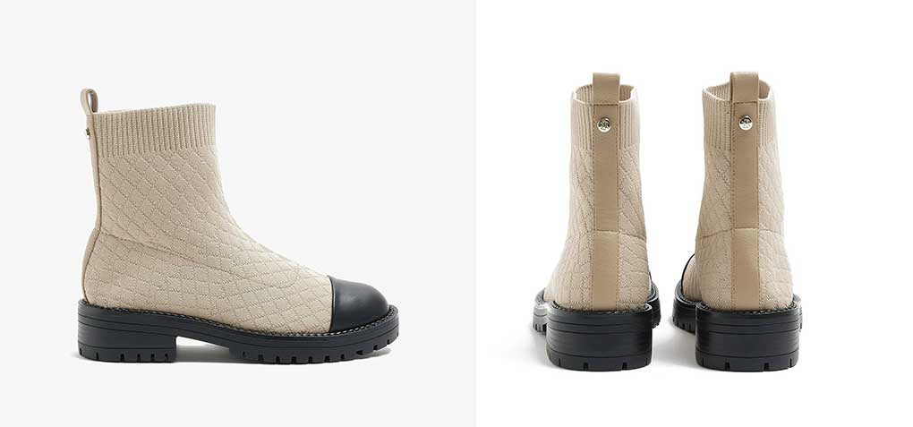 Zalando river Island Chanel dupe laarzen