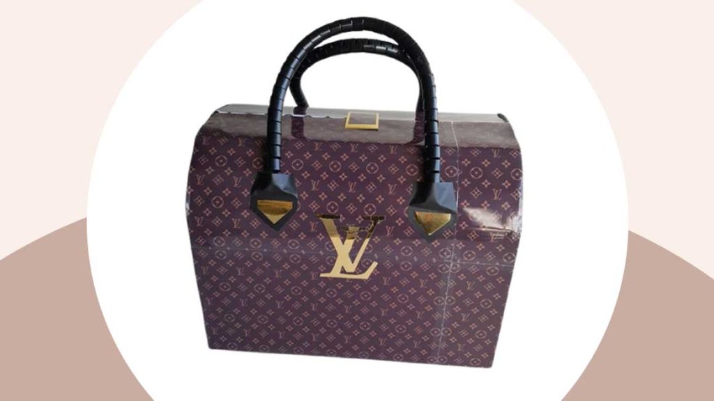 Sinterklaas Louis Vuitton tas surprise