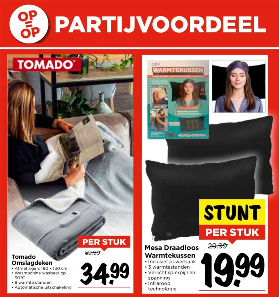 Vomar goedkoop warmtekussen