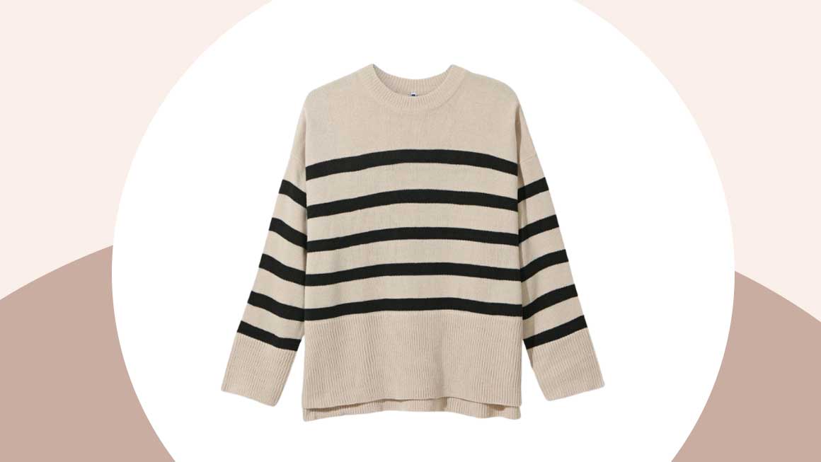 hema gestreepte trui Toteme lookalike