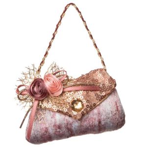 Intratuin kerstornament handtas roze