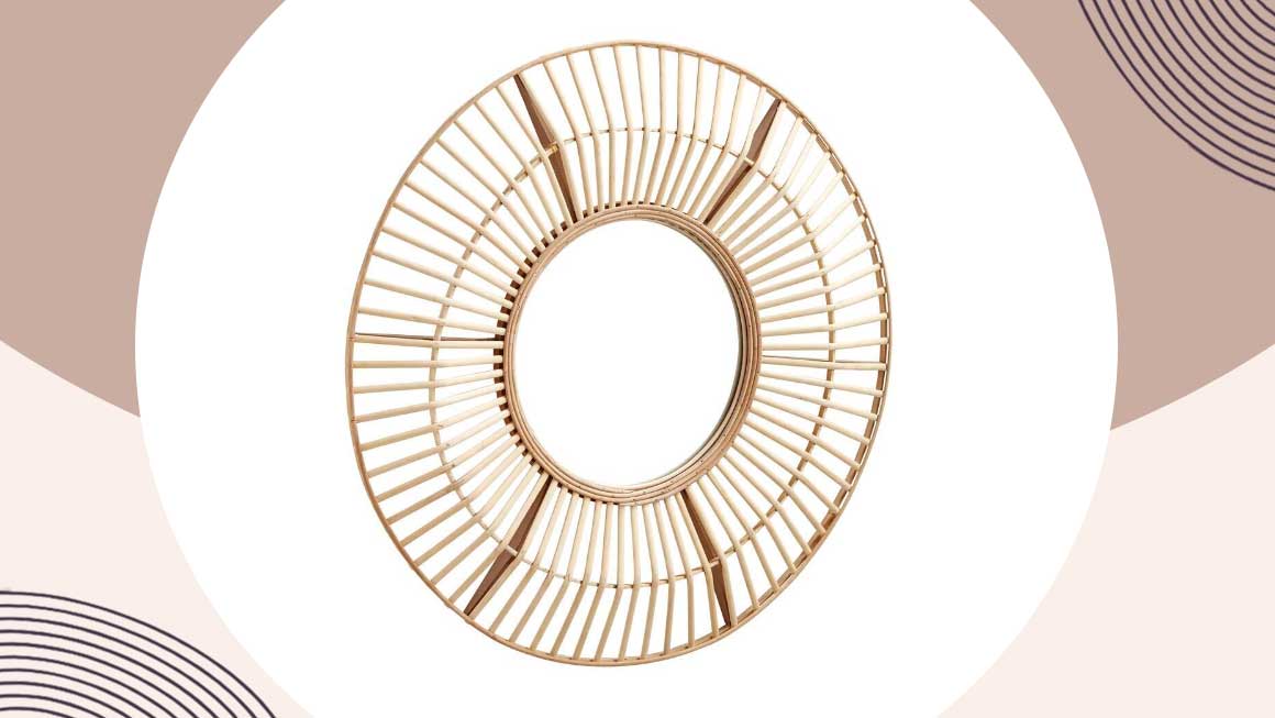 kwantum rattan spiegel tropical chic