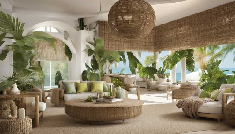 Tropical chic interieur
