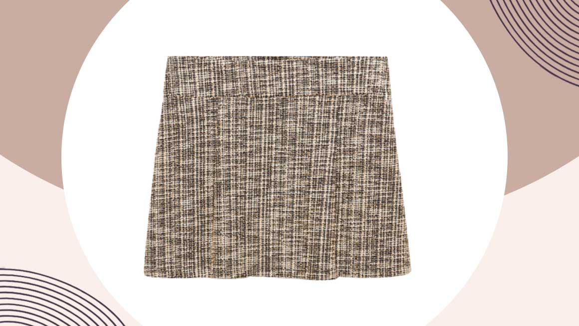 Wehkamp Mango tweed rok