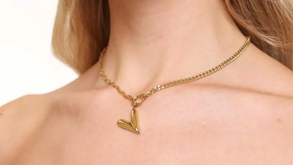 Olivia & Kate hartjes ketting