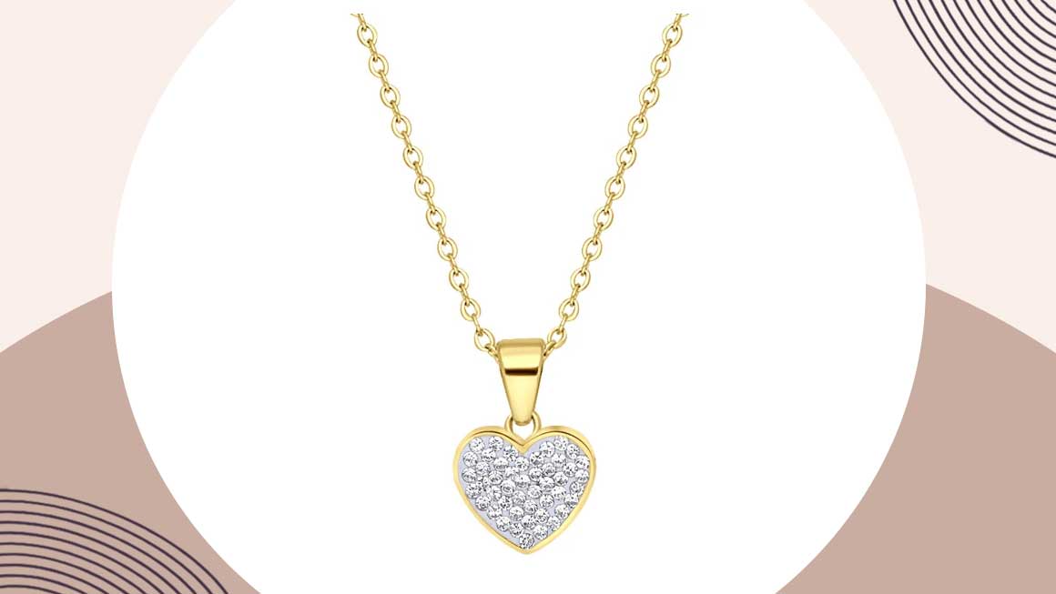 Lucardi valentijnsdag hart ketting