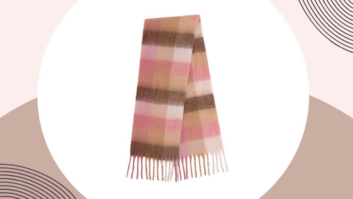 Lucarde sjaal Acne dupe, acne sjaal lookalike