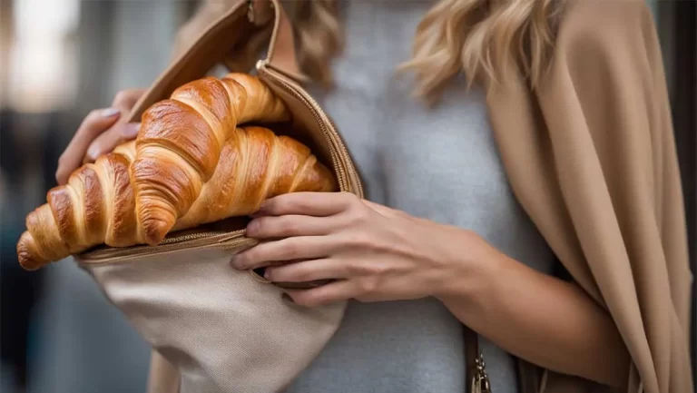 Kruidvat croissant tas croissant bag
