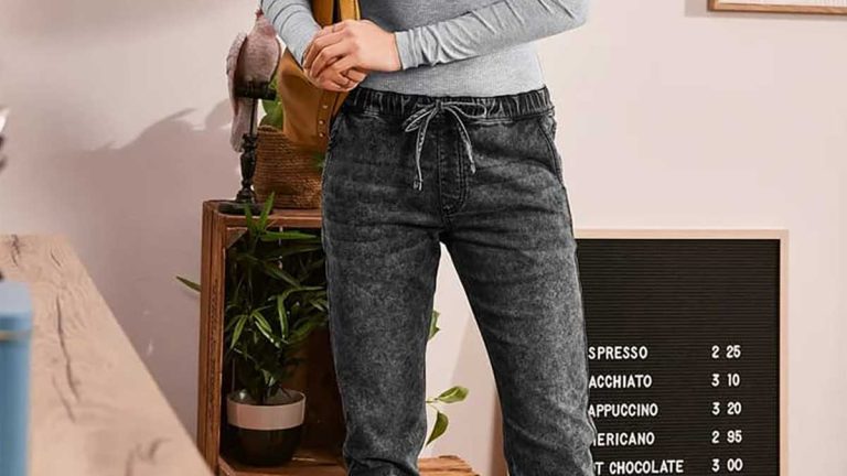 Lidl denim joggingbroek jeans