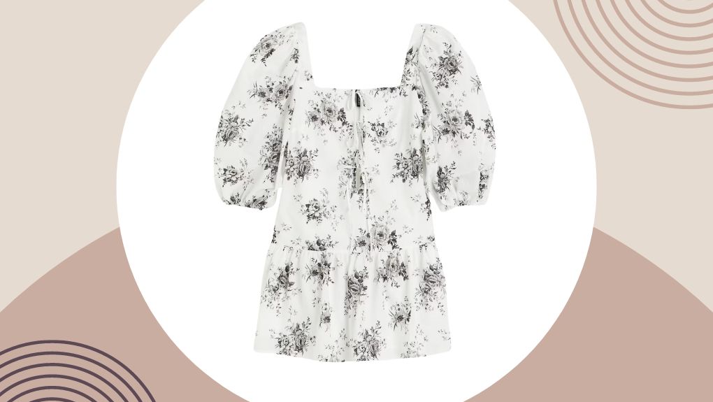 H&M Ganni lookalike jurk