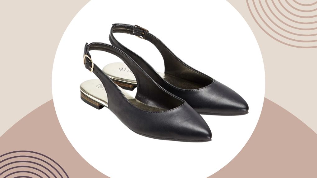 bonprix zwarte slingback ballerina's