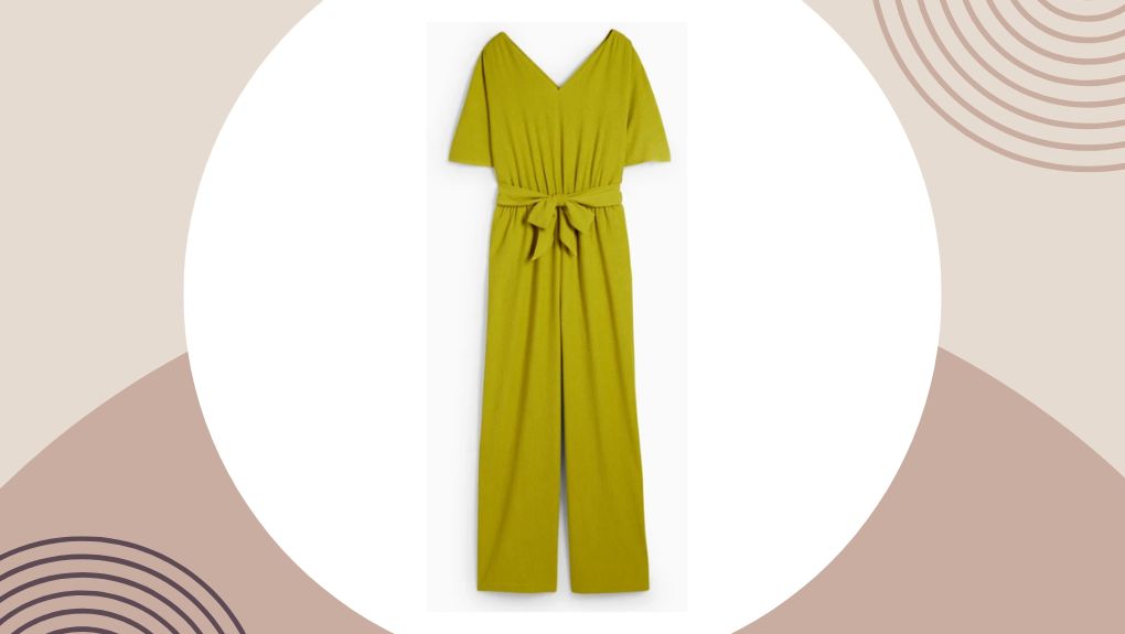 pistache groene jumpsuit c&A