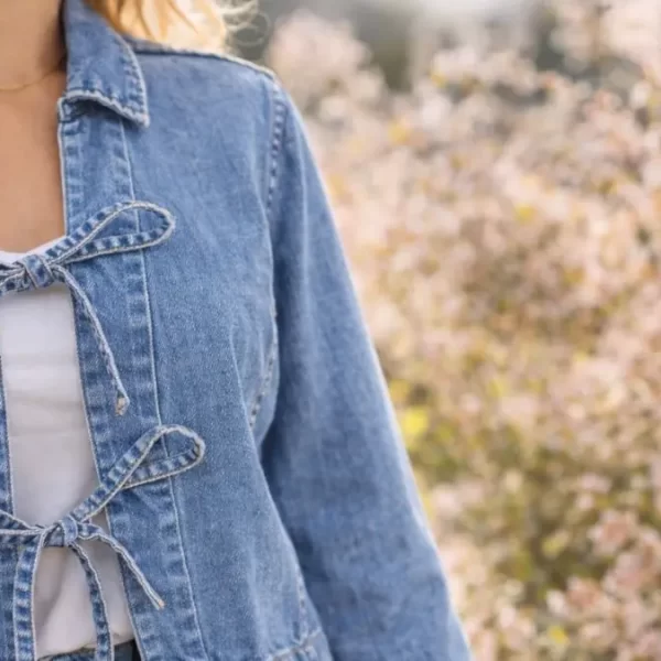 scapino spijkerjas strikjes