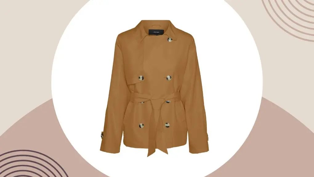 vero moda trenchcoat kort