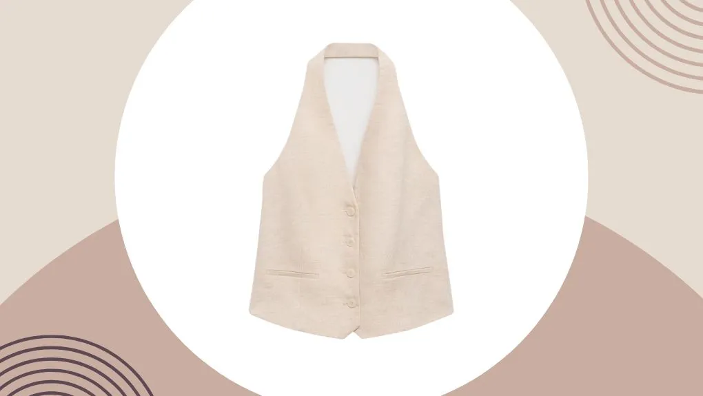 magno linnen gilet