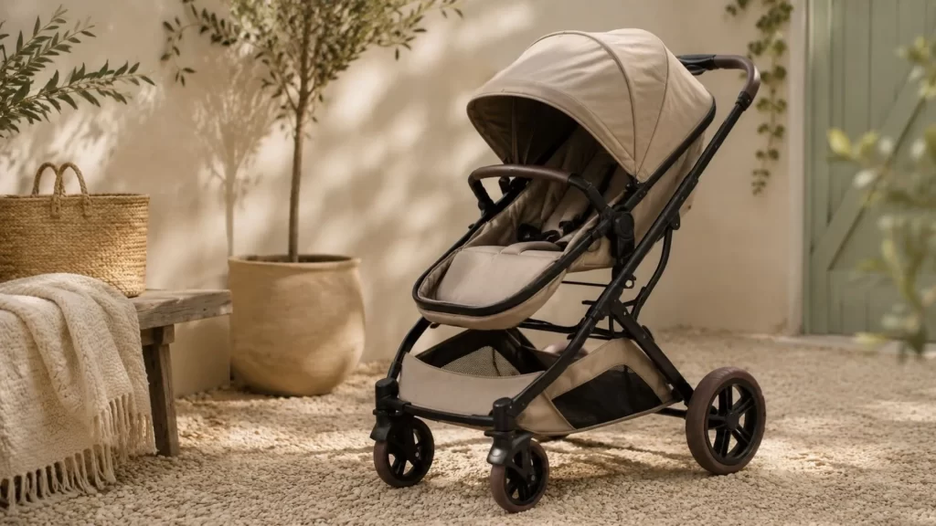 action meegroei kinderwagen luxe