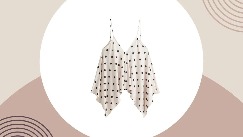 H&M polkadot top