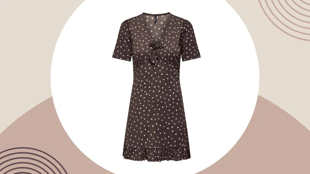 Only polkadot jurk