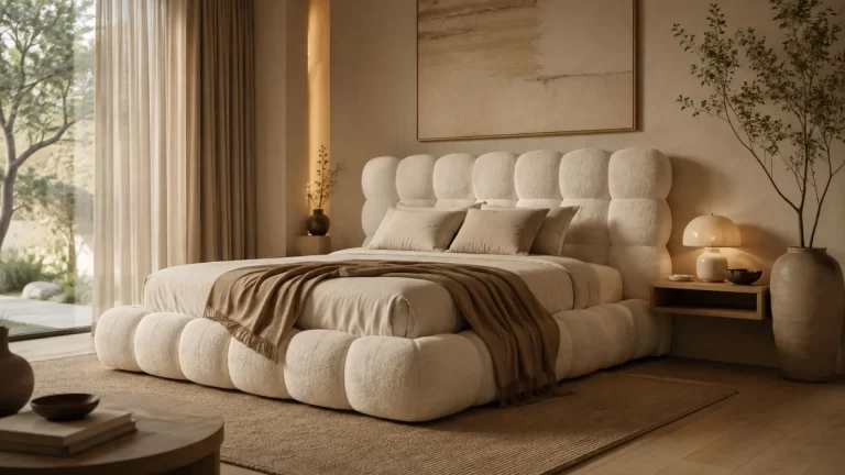 Action japandi boxspring