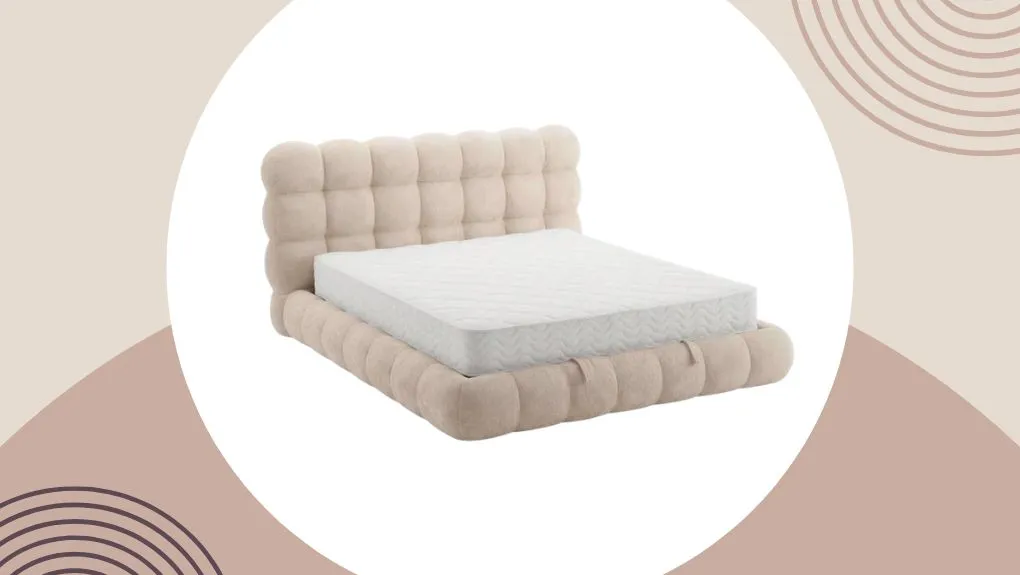 Action japandi opberg bed boxspring