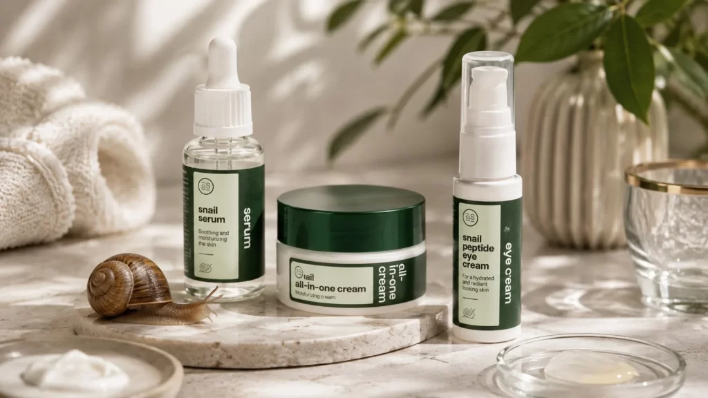 action slakkenslijm skincare