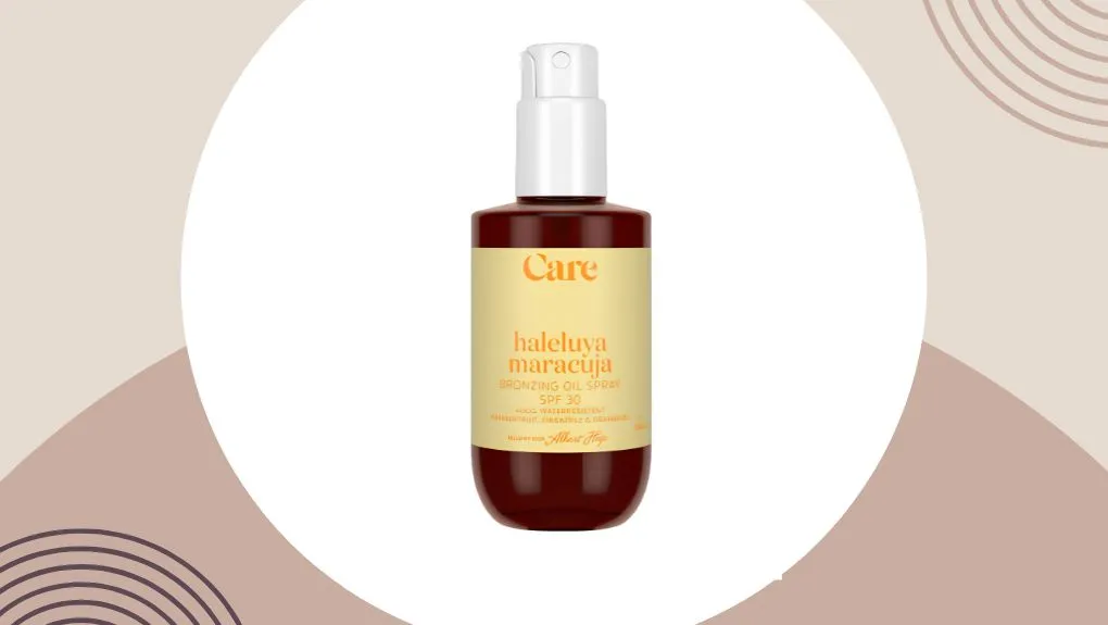 Albert Heijn bronzing oil met SPF