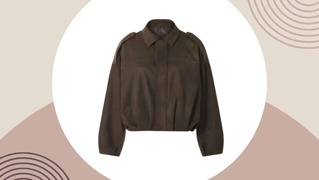 Lidl suede bomberjack