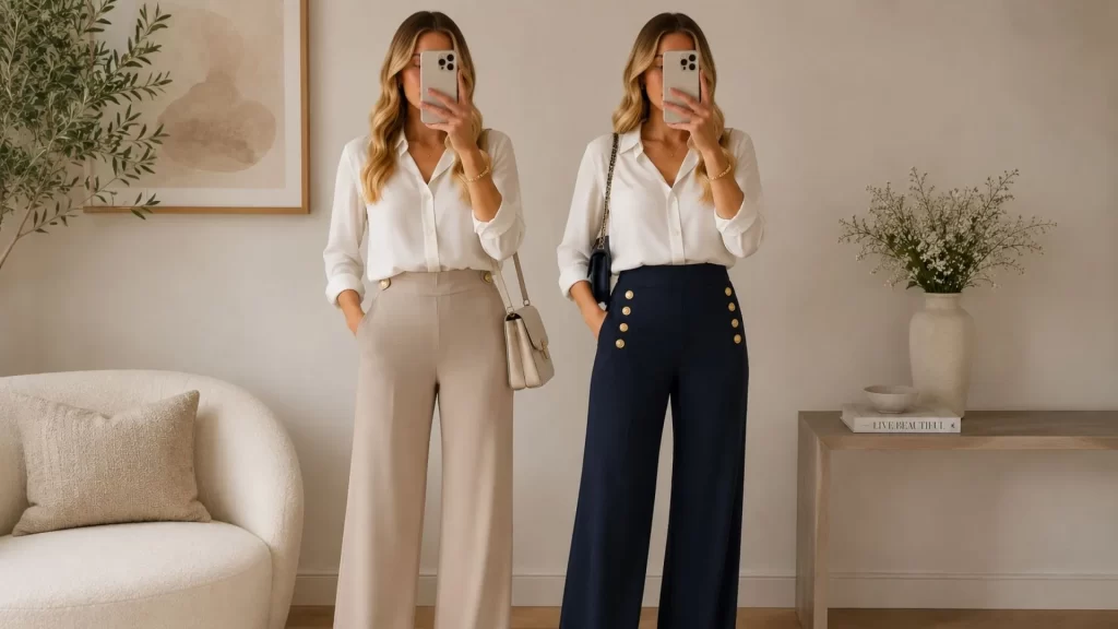 Lidl wideleg pantalon broek